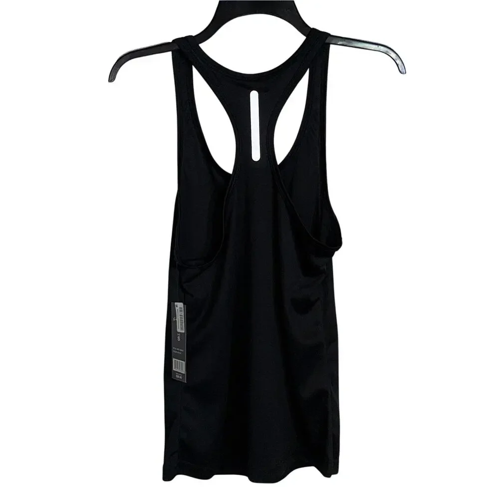 Galaxy By Harvic Women's Moisture Wicking Racerback Tanks black Small - Picture 3 of 6